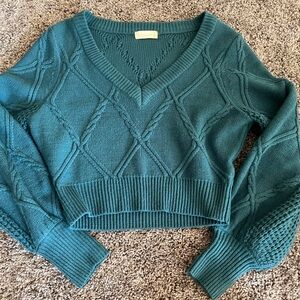 Cable knit altard state sweater